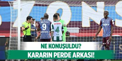 Konyaspor maçındaki konuşmalar yayınlandı!