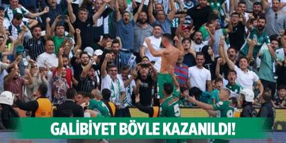 Konyaspor'da galibiyetin mimarları!