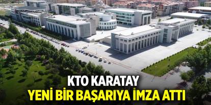 KTO Karatay, Dünya Üniversiteleri Sıralamasında yeni bir başarıya imza attı