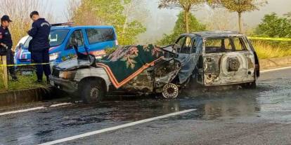 Zonguldak'ta sisli yol facia neden oldu! 1 ölü, 1 yaralı