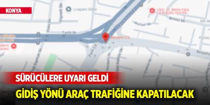 Konya-Beyşehir yolunu kullanacak sürücülere uyarı!