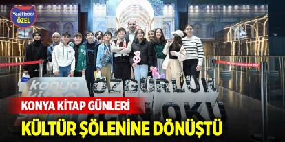 Konya Kitap Günleri kültür şölenine dönüştü