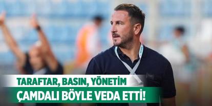 Konyaspor camiasına böyle veda etti!