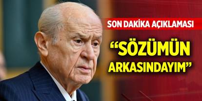 Son Dakika! Devlet Bahçeli'den Öcalan açıklaması: Sözümün arkasındayım