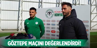 Konyaspor'da Aleksic'den Göztepe sözleri!