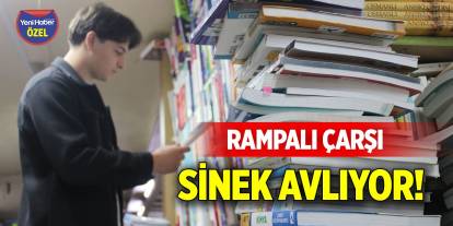 Rampalı Çarşı sinek avlıyor!