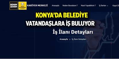 Konya’da belediye vatandaşlara iş buluyor