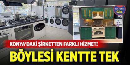 Konya'daki şirketten bambaşka bir hizmet! Böylesi kentte tek