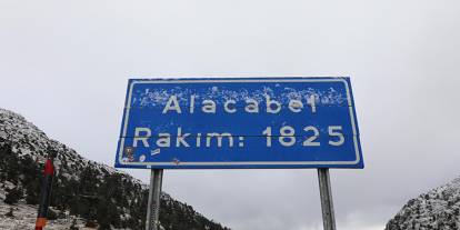 Konya’da kar yağdığında ilk kapanan yol