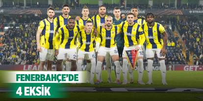 RAMS Başakşehir'i konuk edecek Fenerbahçe'de 4 eksik