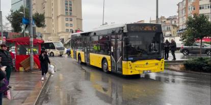 Otobüsün ezdiği kadın hayatını kaybetti