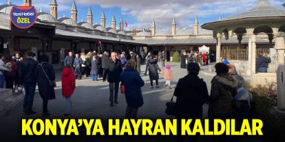 Türkiye'ye örnek... Konya’ya hayran kaldılar