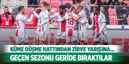 Küme düşme hattından zirve yarışına... Samsunspor geçen sezonu geride bıraktı