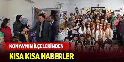 Konya'nın ilçelerinden kısa kısa haberler (17 Aralık 2024)