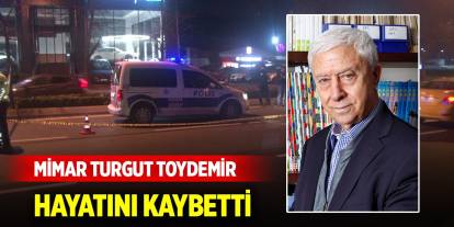 Beykoz'da trafik tartışmasında silahla vurulan mimar Turgut Toydemir, hayatını kaybetti