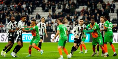 Beşiktaş, Alanyaspor'la berabere kaldı