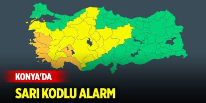 AFAD’dan şiddetli yağış uyarısı! Konya'da sarı kodlu alarm