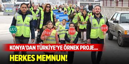 Konya'dan  Türkiye’ye örnek proje... Herkes memnun