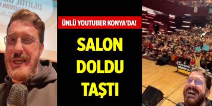 Ailelerin sevdiği ünlü YouTuber Konya'da! Salonlar doldu taştı