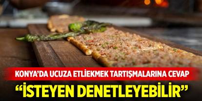 Konya’da ucuza etliekmek tartışmalarına cevap: İsteyen denetleyebilir!