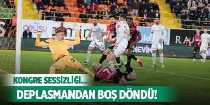 Konyaspor eli boş döndü!