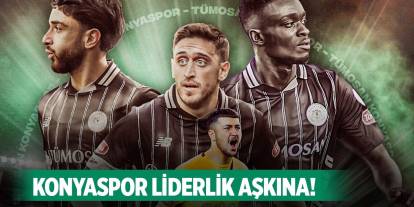 Konyaspor liderlik için sahaya çıkacak