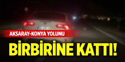 Aksaray-Konya yolunu birbirine kattı!