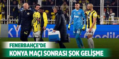 Fenerbahçe’de Konyaspor maçı sonrası şok gelişme!