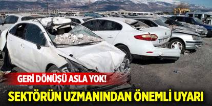 Sektörün uzmanından önemli uyarı: Geri dönüşü asla yok!