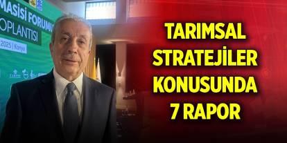 TARPOL'dan tarımsal stratejiler konusunda 7 rapor