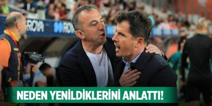 Konyaspor'da Uçar yenilginin nedenini söyledi!