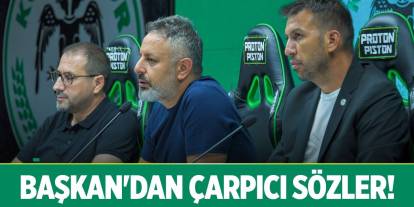 Konyaspor'da Başkan'dan gelecek sezon mesajları!