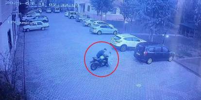 21 motosiklet çaldılar!