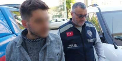 Babasını sopa ile darp etti