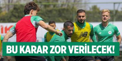 Konyaspor'da o forma için iki aday!