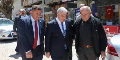 Konya Valisi Akın'ın ilçe ziyaretçleri sürüyor