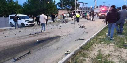 Iğdır’da feci kaza: Otomobilin çarptığı motosikletli hayatını kaybetti