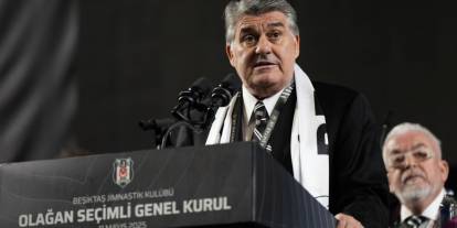 Beşiktaş'ta Serdar Adalı yeniden başkanlığa seçildi