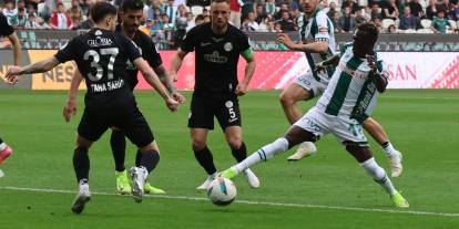 Konyaspor rakibini ateşten çıkartmadı!