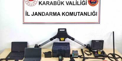 2 milyon liralık cihazlarla define ararken yakalandılar