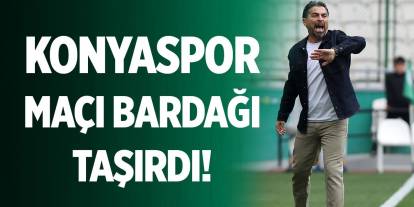 Konyaspor maçının izleri sürüyor!