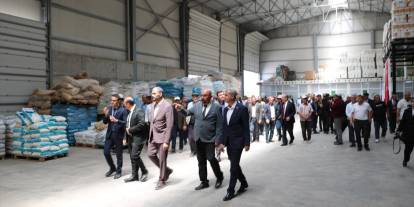 Konya'nın ilçesinde gübre üretim tesisi açıldı