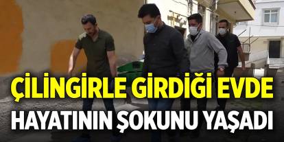 Çilingirle girdiği evde hayatının şokunu yaşadı