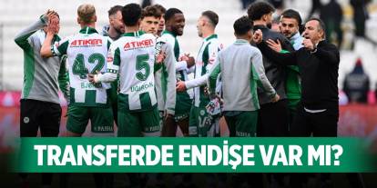Konyaspor'da teknik heyetten transfer yasağı görüşü!
