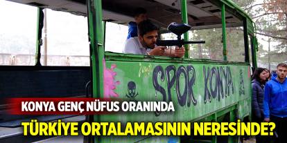 Konya Genç Nüfus Oranında Türkiye Ortalamasının Neresinde?