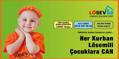 Her kurban Lösemili çocuklara can!