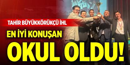 Tahir Büyükkörükçü İHL en iyi konuşan okul oldu!