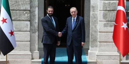 Son Dakika! Cumhurbaşkanı Recep Tayyip Erdoğan, Ahmed Şara ile görüştü