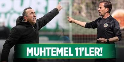 Konyaspor-Alanyaspor, Muhtemel 11'ler çıkartıldı!