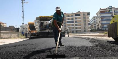 Konya’daki bu mahallelerde sıcak asfalt çalışması yapıldı